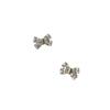 Exquisite and Compact Bow-shaped Earrings for Women, Light Luxury Earrings, Fashionable and Versatile Jewelry.