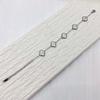 13MM Four Leaf Flower Bracelet Titanium Steel Clover Double Sided Bracelet No Color Loss Ladies Bracelet