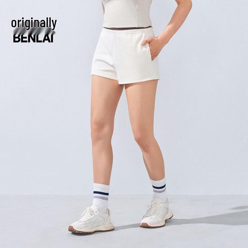 

BENLAI Women s Loose Drawstring Sport Shorts M