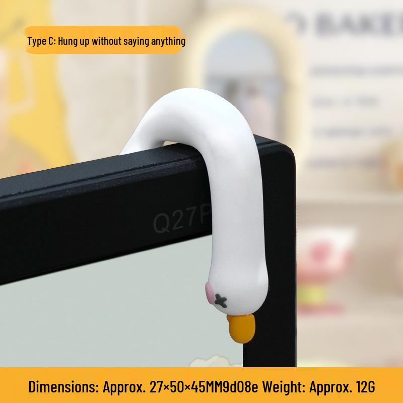 Work is Tiring - Duck Desk Sculpture for Car Console or Office Mood Booster