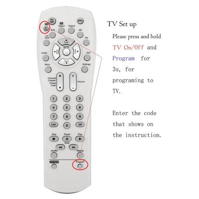 Telecomando di Ricambio Avanzato per AV TV DVD 321 Telecomando per Uso Familiare Home Theater Operazione Semplificata Facile da Usare