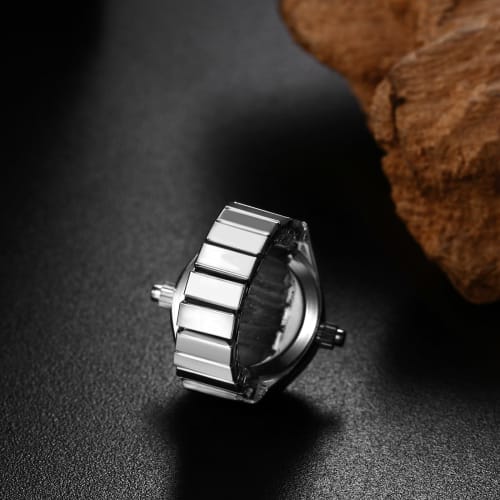 Lancardo Ring Watch, One Size Fits All, Simple and Stylish for Women, Analog, Easy To Read, Perfect for Everyday Life, Commuting, Birthdays, Anniversa