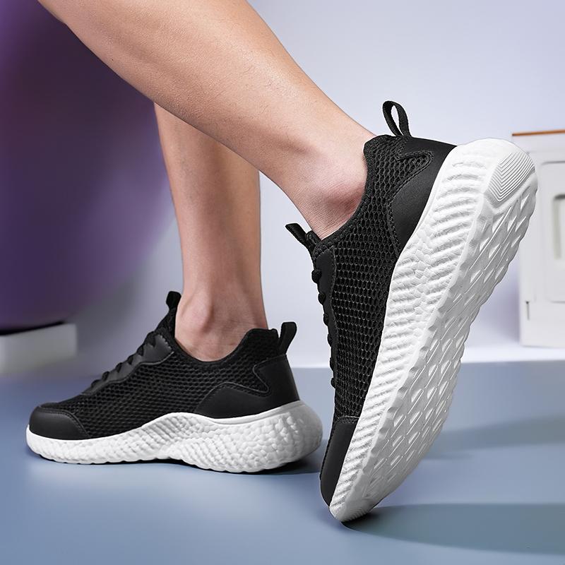 Men's Sneakers 2024 New Men's Running Shoes Outdoor Anti-skid Sports Running Shoes Fashion Men's Sports Shoes Mesh Shoes