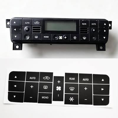 HVAC Button Repair Climate Control Decal Button Overlay Sticker