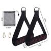 Gym Grip Resistance Bands Handles Fitness Anti-slip Grip Strong Nylon Webbing Grip Puller Handle Gantry Accessory Multifunction