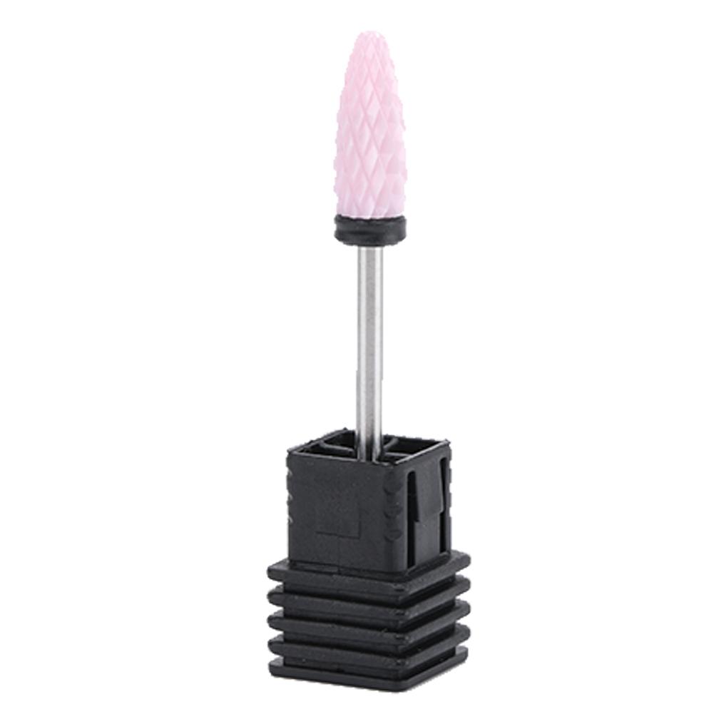 

5 типов керамических цилиндрических шлифовальных головок для ногтей, сверла для полировки ногтей, маникюрных инструментов 24L