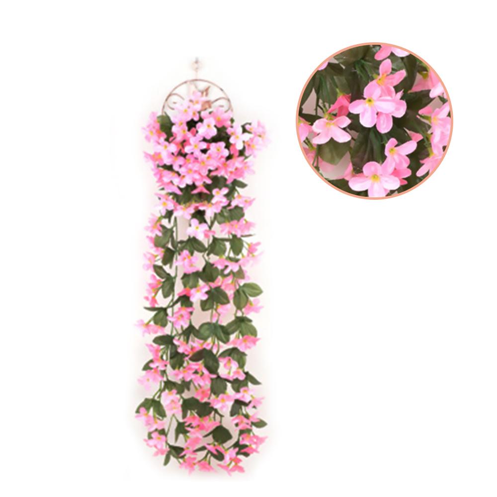 Künstliche gefälschte hängende Blumen-Ranken-Pflanzen-Girlande-Hausgarten-Dekoration im Freien