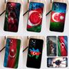 Azerbaijan Flag Phone Case For Samsung Galaxy A34 A54 A14 A13 A23 A33 A53 A73 A52 A42 A32 A22 A12 A51 A71