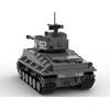 MOC-140960 M4 Sherman Tank Model Building Blocks Children’s Toy Set
