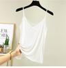 Women's Modal Sleeveless V-Neck Thin Vest for Spring/Summer
