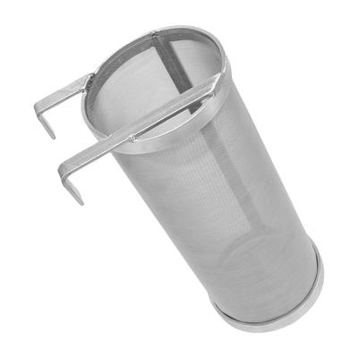 Multifunctional 304 Stainless Steel Beer Brewing Filter Tube with Double Hook Design for Easy Installation and Removal