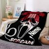 Custom Name Horror Movie Mashup blanket for Couch & Bed, Plush Cozy Fuzzy Blanket Super Soft & Warm Blankets for Fall and Winter. 0908133