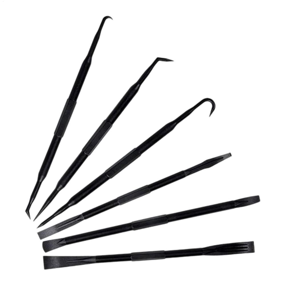 6pcs Automotive Pry Bar Set Oil Seal Puller Hook Combination Tool Prybars Set High-Strength Ultra-Thin Car Repair Kit universal