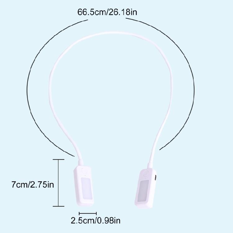 Lightweight Neck LED Reading Light with 3 Warmth Lights Neck Reading Light for In Bed Readers Night Reader