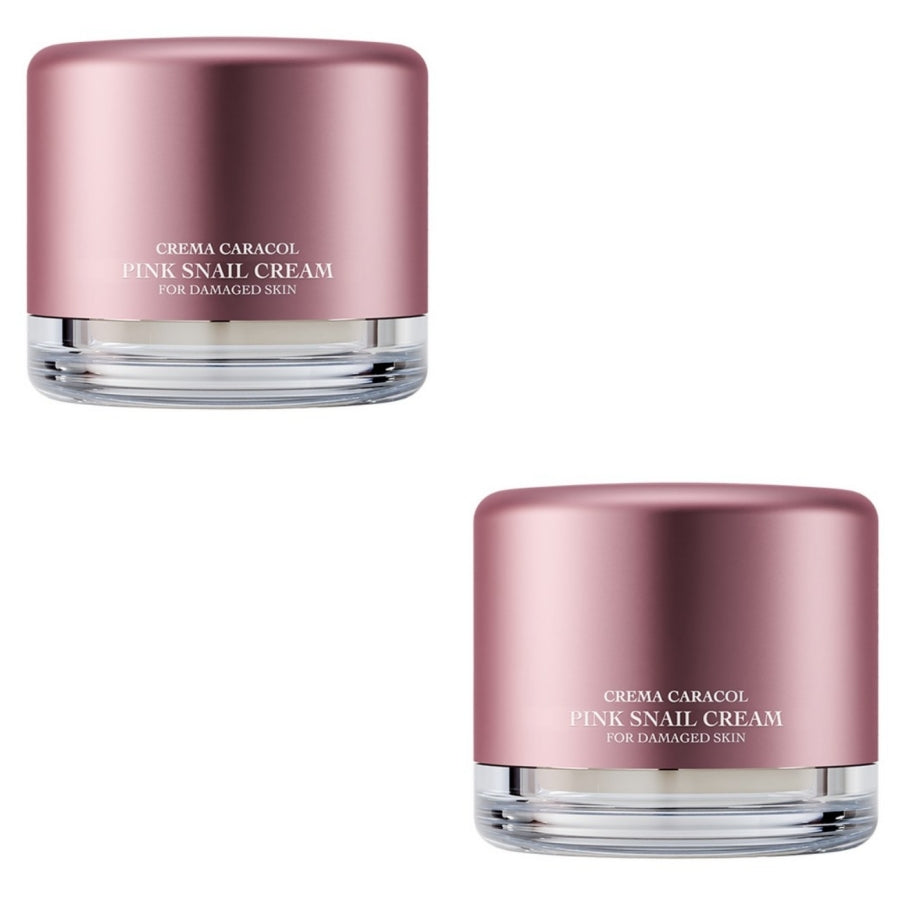 Crema Caracol Pink Snail Cream for Damaged Skin 50ml*1Pc/2Pcs/4Pcs