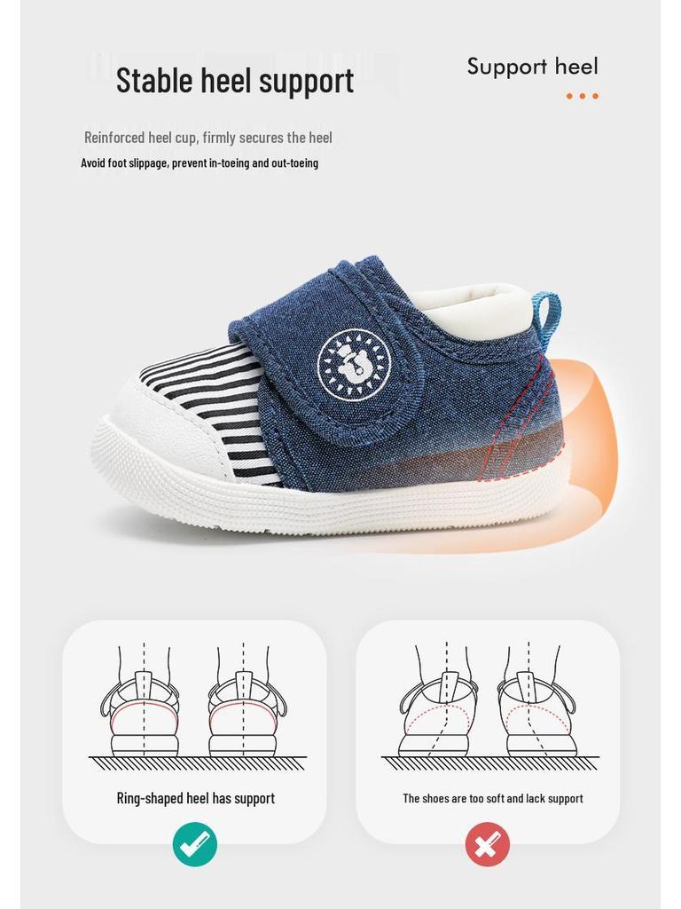 Spring & Autumn Toddler Shoes: Soft Sole, Non-slip Baby Shoes for Boys & Girls (0-3 Years)