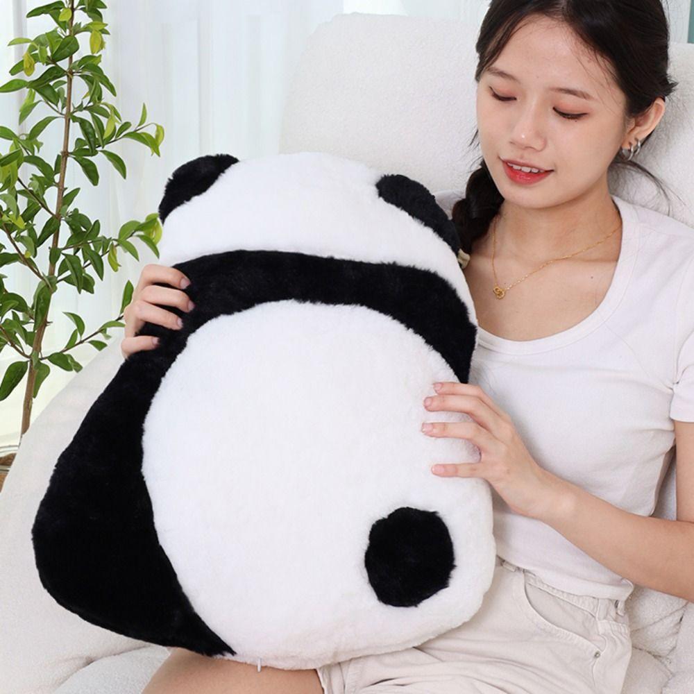 Stuffed Animal Plush Panda Cushion Bedroom Sofa Panda Throw Pillows  Headboard Cushion