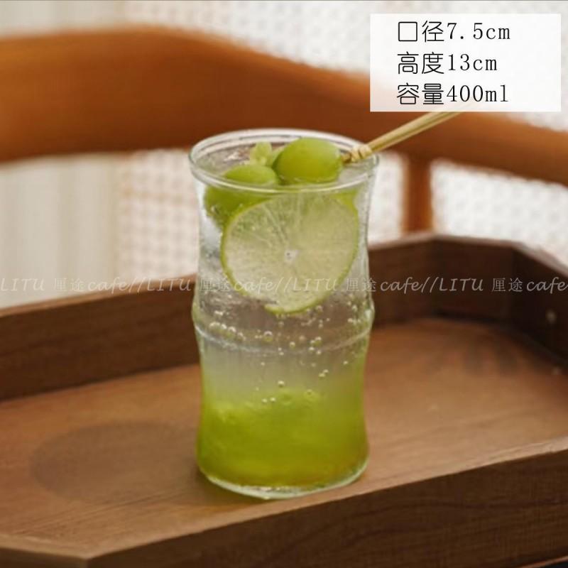 Glass Drinking Cup Juice Smoothie Iced Tea Cocktail Milkshake Beverage - 260ml To 500ml Clear Transparent Tumbler With Handle
