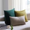 Velvet Pillowcase Cushion Cover Light Luxury Velvet Living Room Sofa Cushion Nordic Home Soft Decoration