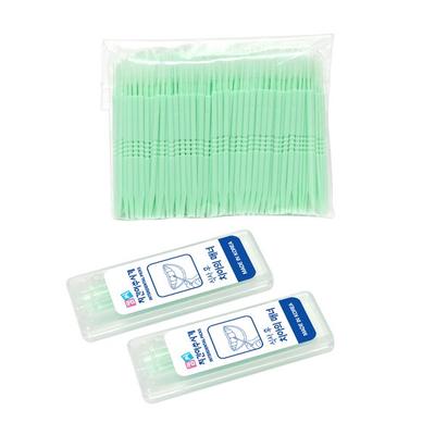 Interdental Brush Type Toothpick 64mm Portable 18p X 2 + Practical 400p, 436 Pieces, 1 Set