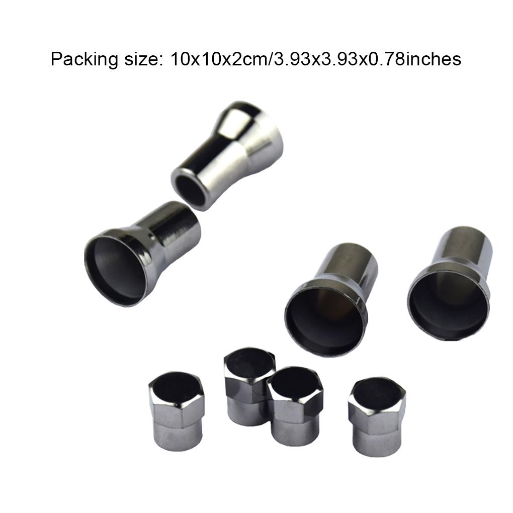 Tire Caps ABS Handy Installation Bike Accessories Widely Applicable Hex Valves Car Supplies Protective Covers Valve Stem