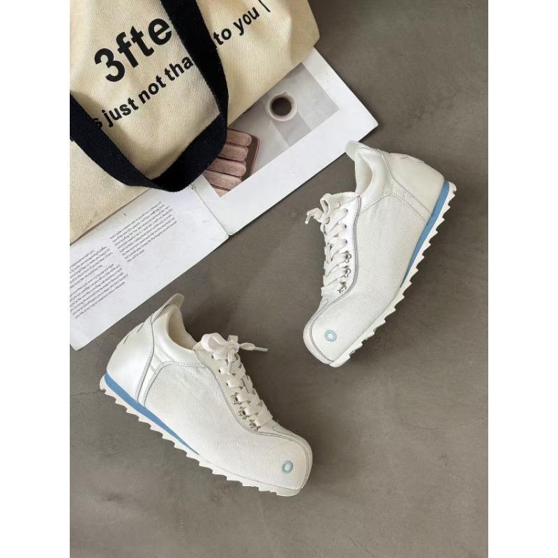 

Ретро толстоподошвенные уродливые милые с внутренней высотой для увеличения роста повседневные спортивные туфли осенние туфли с большой головой новые 35