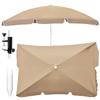 Umbrelă de grădină și plajă, Înclinabilă, Rezistentă, Diametru 200 cm, Pliabilă, Cu mâner