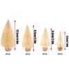 8 Stück Mini Weihnachts-Kieferbaum Dekorationen mit Holzsockel Sisal Seide Flaschenbürstenbäume Für Weihnachtsfeier Frohes Neues