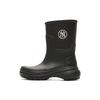 New York Yankees Knee-high Boots High-Top Unisex Black Sneakers 3ASQRNB43-50BKS