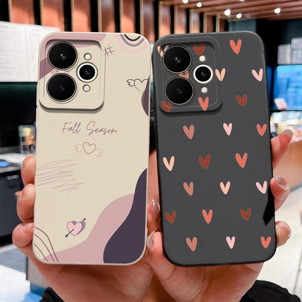 Pour Coque de Téléphone Realme 15 Pro 5G Jolis Motifs de Design Coque Souple en Silicone Liquide Pour Realme 15Pro Haute Qualité Pare-chocs Anti-Chute