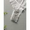 2pcs of Women's Summer Sexy Lace Hollowed Out Solid Color Pure Wind Triangle Panties