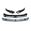 Enhancement Kit for 2022 Volkswagen Tiguan L: Front Splitter, Lip Spoiler, Rear Wing & Corner Protectors.