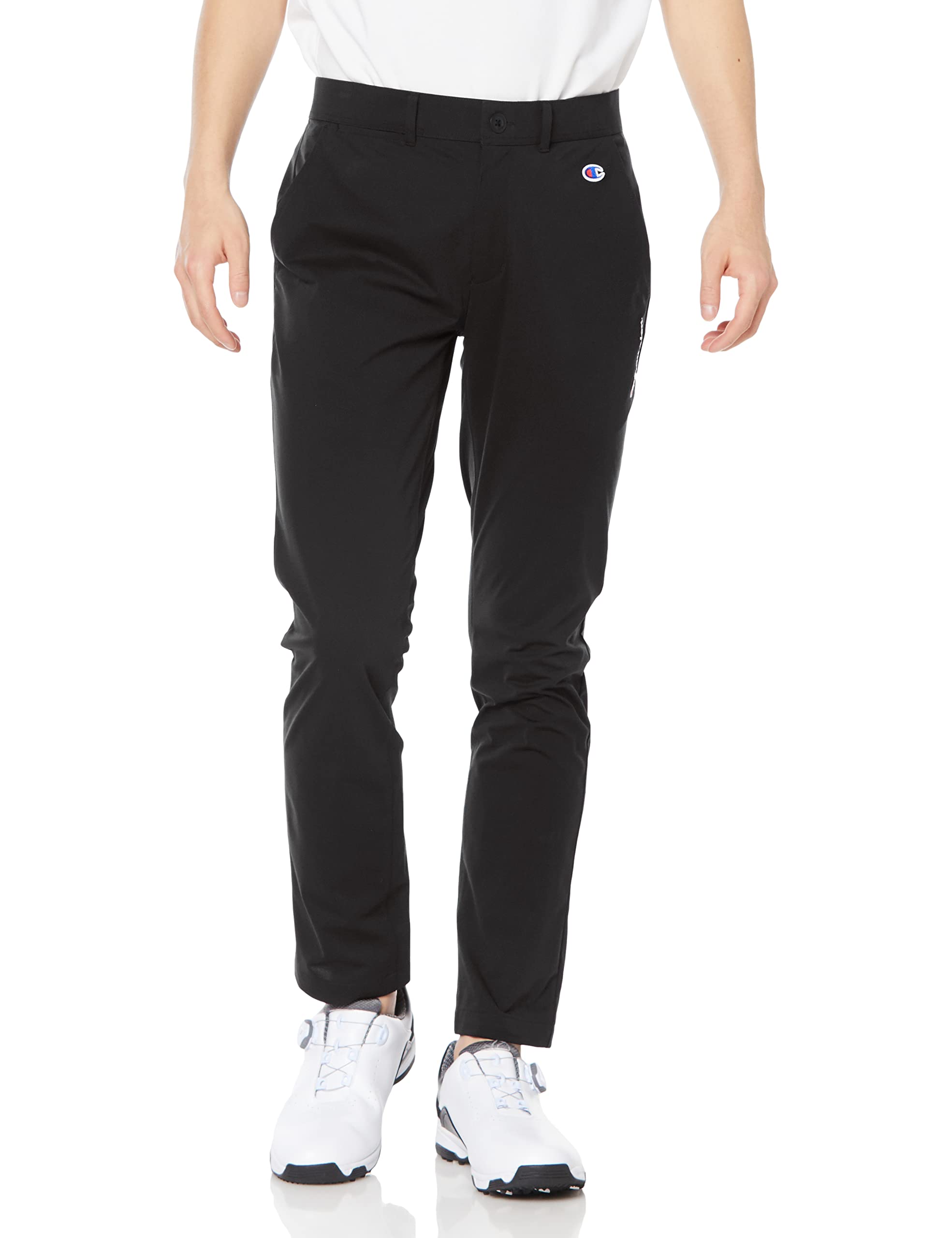 

Брюки Stretch Water Repellent Script Logo Long Pants Golf Black M [Champion] Мужские C3-XG205 чёрный