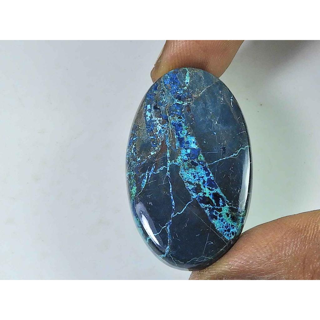 23x38X5MM Natürlicher Shattuckit Ovaler Cabochon Loser Edelstein für Schmuck 50Cts SK-4495