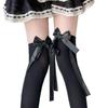 Knee Socks Summer Thin Transparent Black Stockings Long Tube Thigh Jk High Tube Tide Sexy Socks Butterfly Bottom Socks