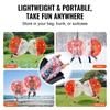 Inflatable Bumper Ball 1-Pack, 5FT/1.5M Body Sumo Zorb Balls for Teen & Adult, 0.8mm Thick PVC Human Hamster Bubble Balls for Outdoor Team Gaming