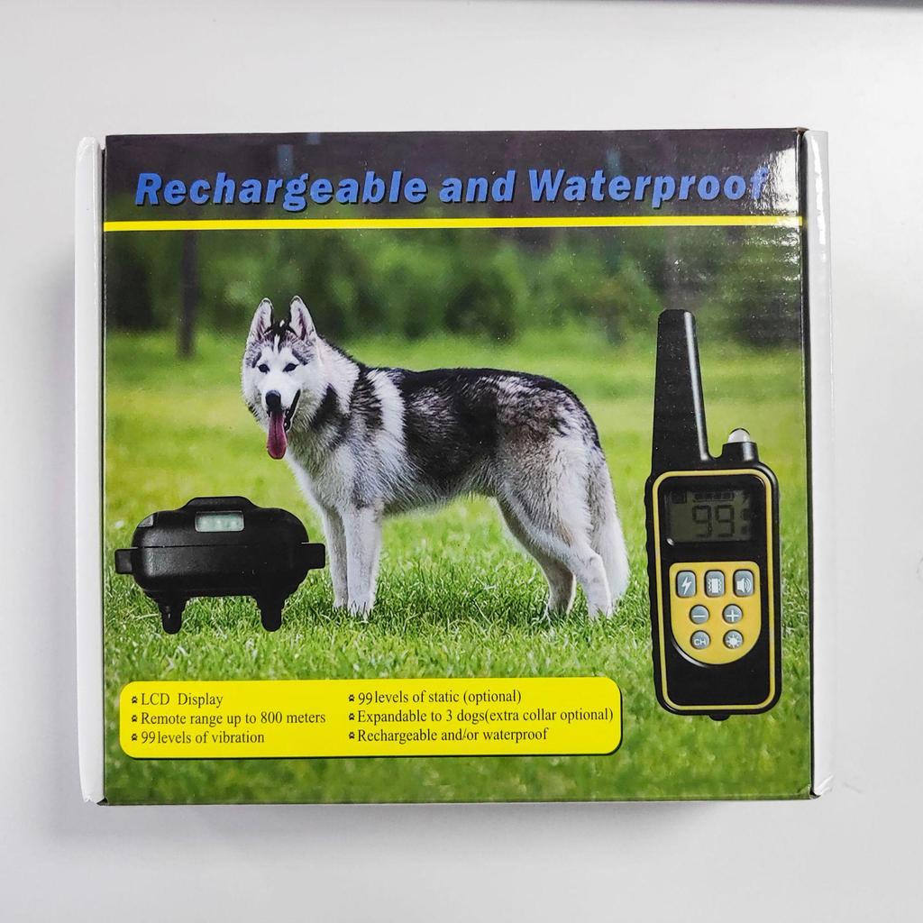 Waterproof Anti-Barking Shock Collar for Dog Training
