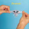 2Pcs Mini Squishy Alien Toys Alien Squeeze Toy Stress Relief Toy For Party Favors Funny Outer Space Creature Balls Fidget Toy