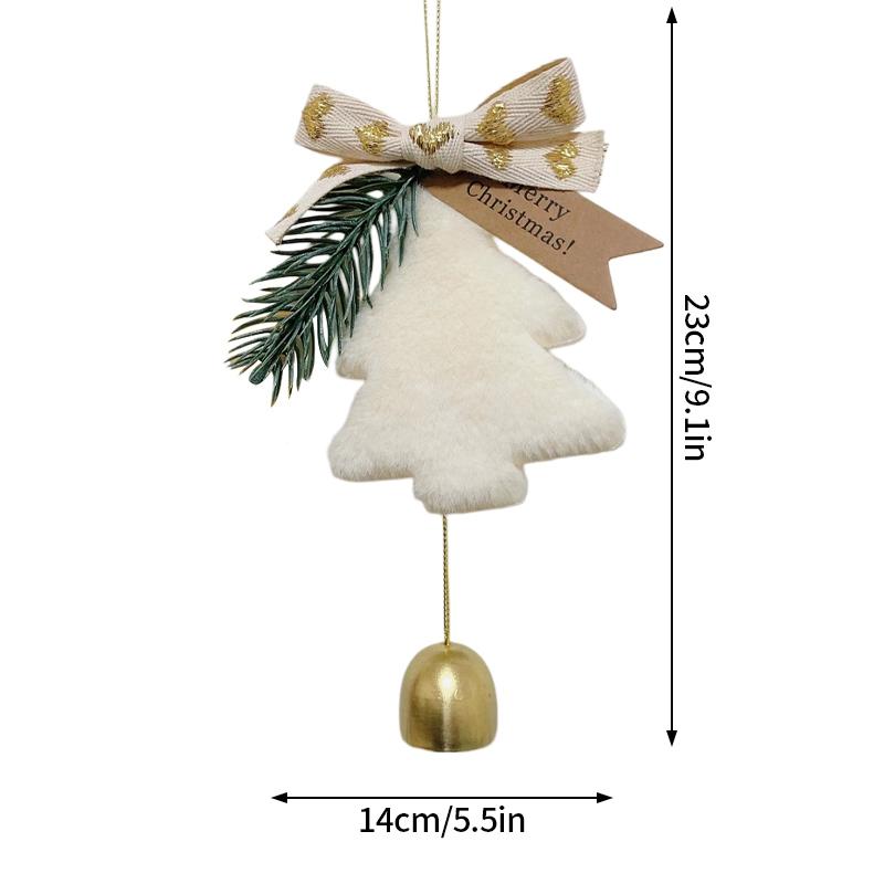 Handgestrickter Weihnachtsbaum Geschenk Weihnachtsmann Heiligabend Geschenk Handgefertigt Gehäkelt Bunt Weihnachtsbaum Schlüsselanhänger Autoanhänger