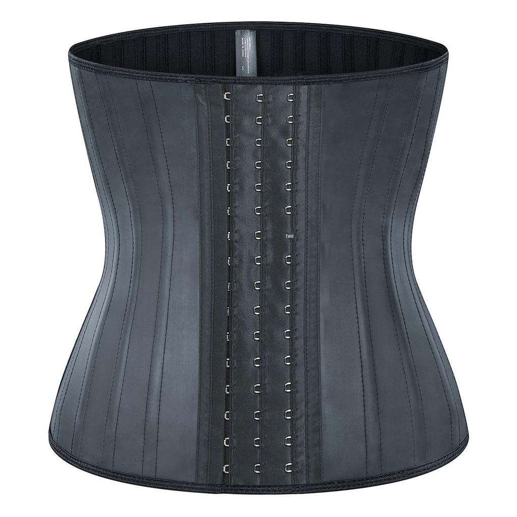 Latex Waist Trainer Corset with Tummy Control and 25 Steel Bones