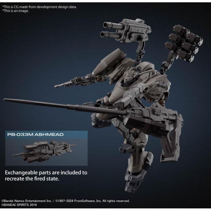 Used 30MM ARMORED CORE VI Nightfall ORBITER RaD CC-2000 Plastic Model New