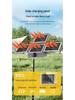 Solar-Ultrahelle Wasserdichte Wiederaufladbare Outdoor-Flutlichtleuchte