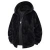 Men's European-Size Cotton-Padded Mink Velvet Winter Coat—Warm, Thick, Imitation Fur Jacket