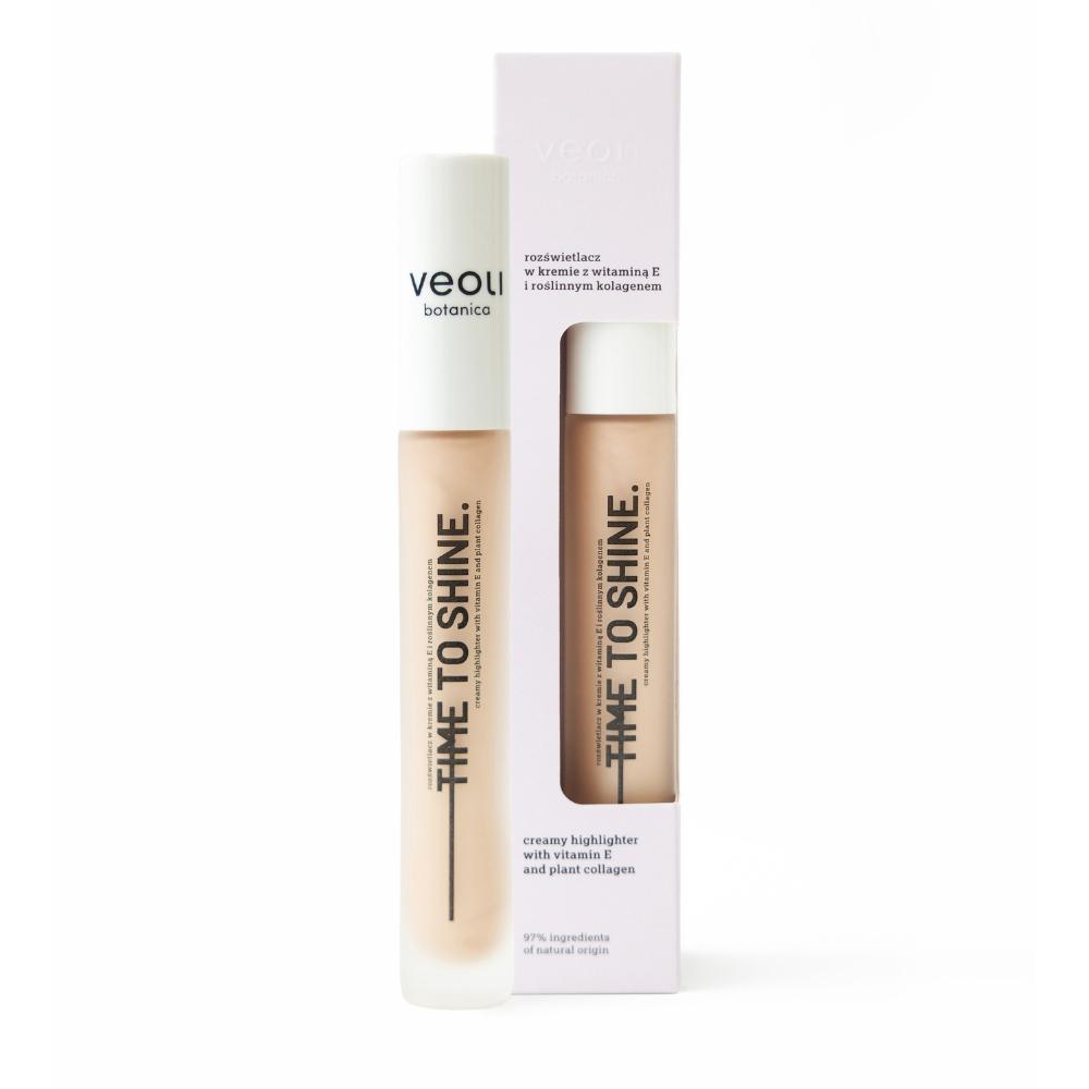 

Veoli Botanica TIME TO SHINE Cream Illuminating Cream with Vitamin E and Plant Collagen, 10 ml