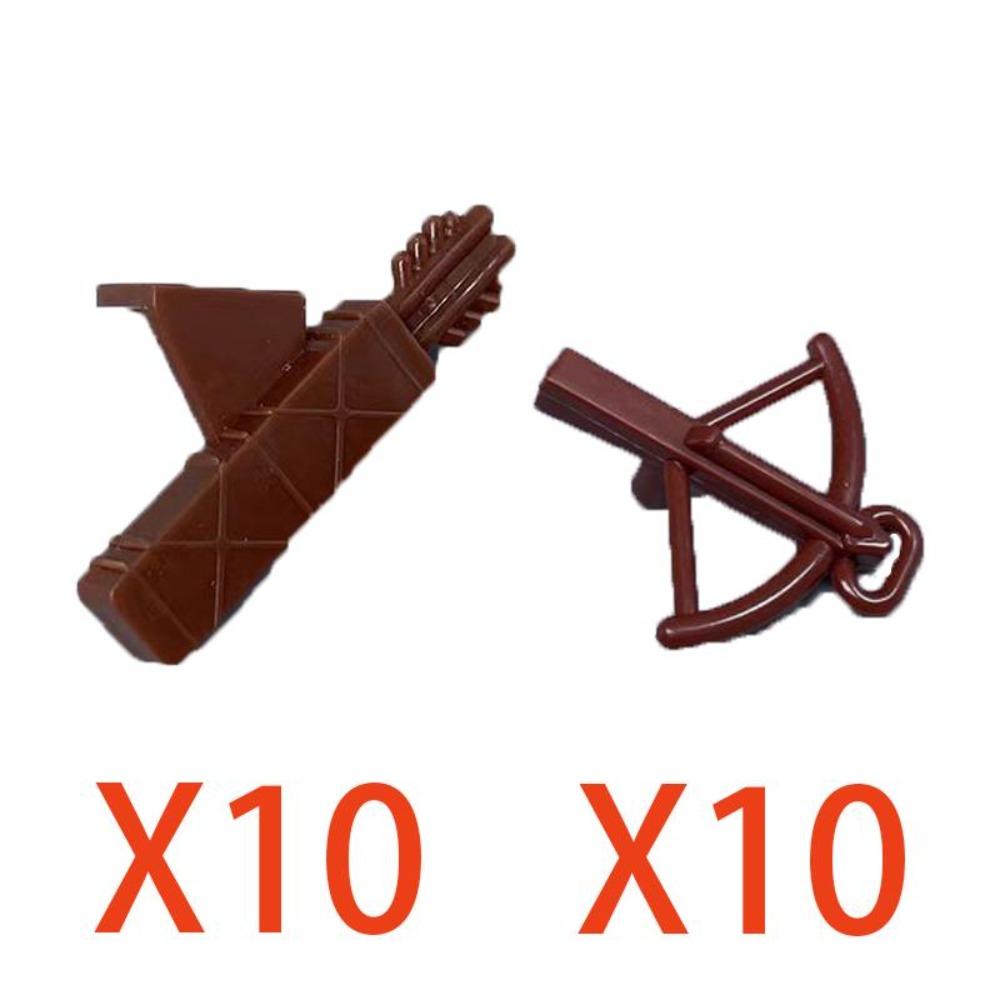 Medieval Building Blocks Weapons Figure Soldier Accessories Bow Spear Crossbow Axe Helmet Shoulder Armor Brick Gift Toy DIY X011