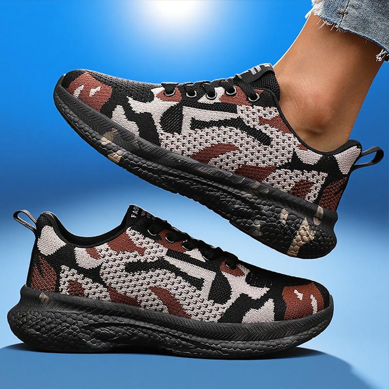 Men's Shoes Camouflage Sports Shoe Breathable Anti Slip Outdoor Hiking Shoes Green Summer 2025 Designer Shoes Train Elegant