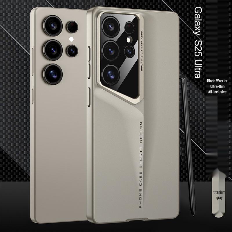 Samsung S25 Ultra-Thin Phone Case: Blade Warrior Edge S24U Light Luxury Creative Design
