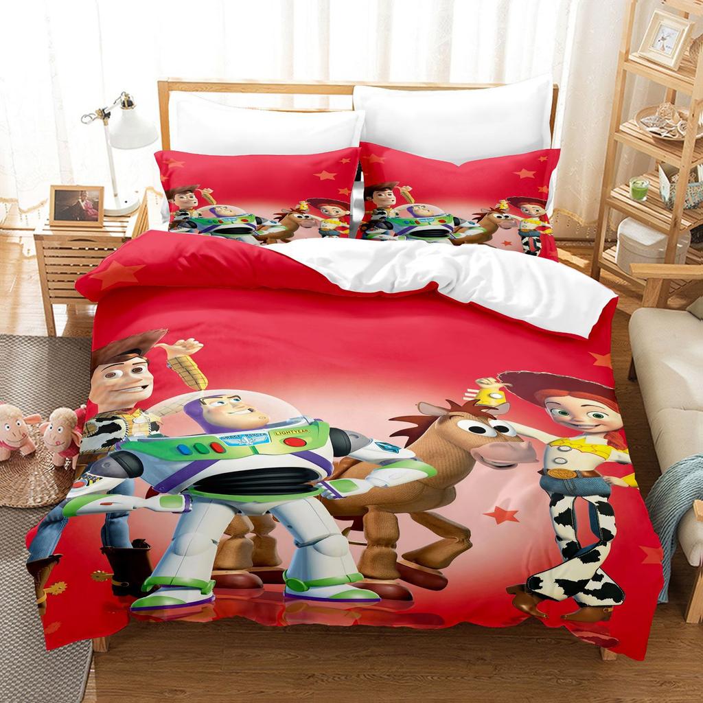 Printed Three-Dimensional 3D Digital Home Textile Three-Piece Children'S Home Textile Kit