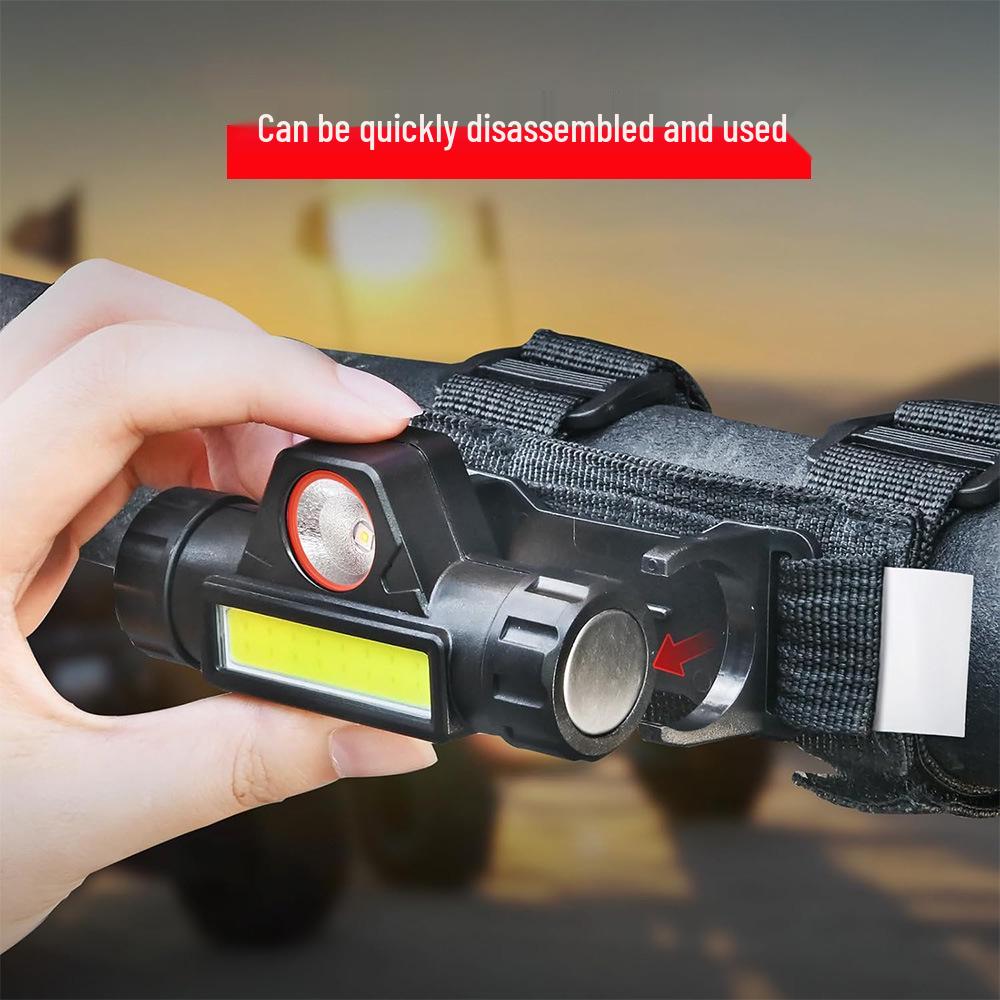 Cross-Country Vehicle Roof Light Strap with Strong Light for Bikes and Cars