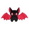 Halloween Plush Toys Funny Lovely Black Red Animal Bat Wings Plush Toys Cute Cartoon Model Doll Ornament Festival Gifts